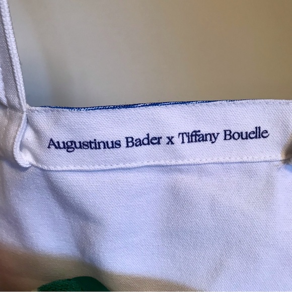 Augustinus Bader x Tiffany Bouelle tote shoulder bag blue white - Picture 6 of 9